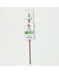 UNCINETTI LANA ALLUMINIO COLOR CM 15 MIS.  3,0 MM