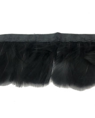 FRANGETTA PIUME GALLO CM 5 COL 10 NERO