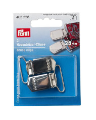 CLIPS BRETELLE NICH. MM 25 2 PZ