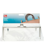 CHIUSURA PER BORSE LUCIA ARGENTO CM 23,0 X 8,0