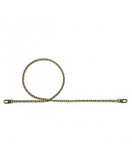 CATENA PER BORSE LEANDRA 88 CM OTTONE ANTICO