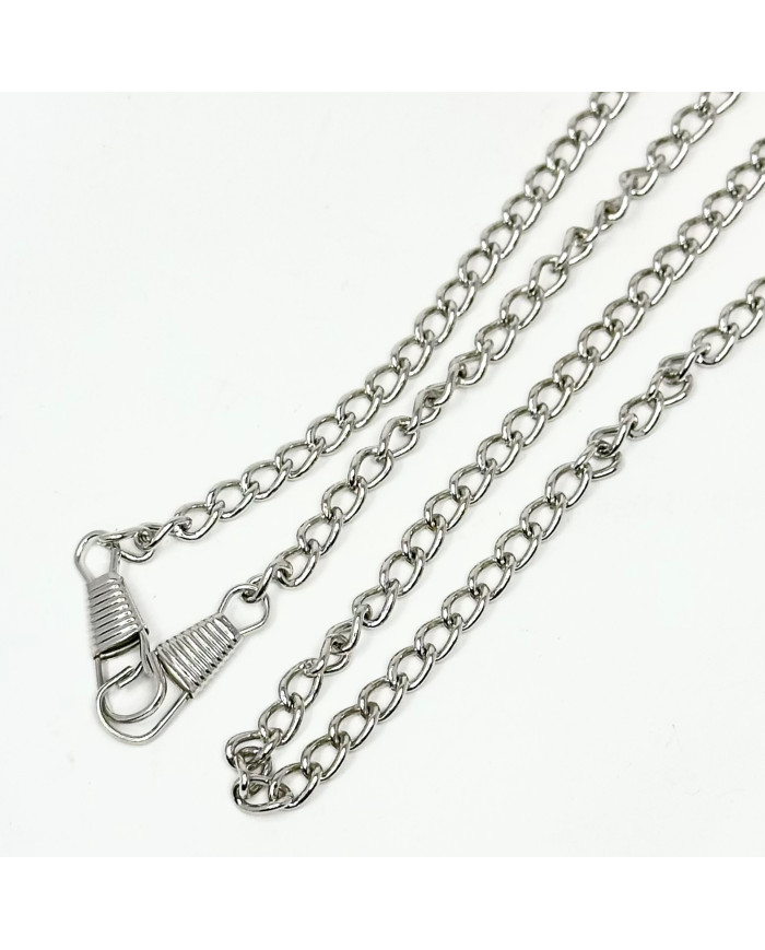 CATENA PER BORSE NICKEL FREE CM 110 ARGENTO