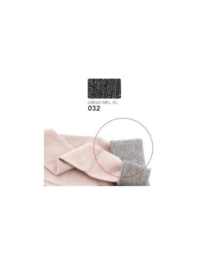 BORDI MAGLIA MARBET ACRILICO COL 032 GRIGIO MEL.SC