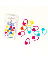 SEGNAPUNTI PONY PLASTICA GRANDI (BLISTER 10 PZ)