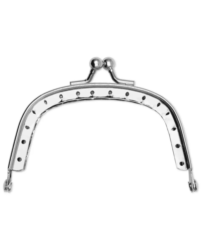 CHIUSURA PER BORSE JULIA ARGENTO CM 7,5 X 4,0