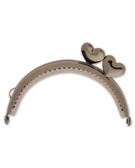 CHIUSURA BORSE LINDA ARGENTO SCURO