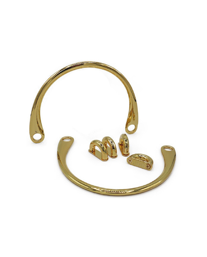 MANICI BORSA MA101 GOLD + 4 GANCI