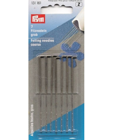 AGHI PRYM PER FELTRO GROSSI (LUNGHEZZA 78 MM)