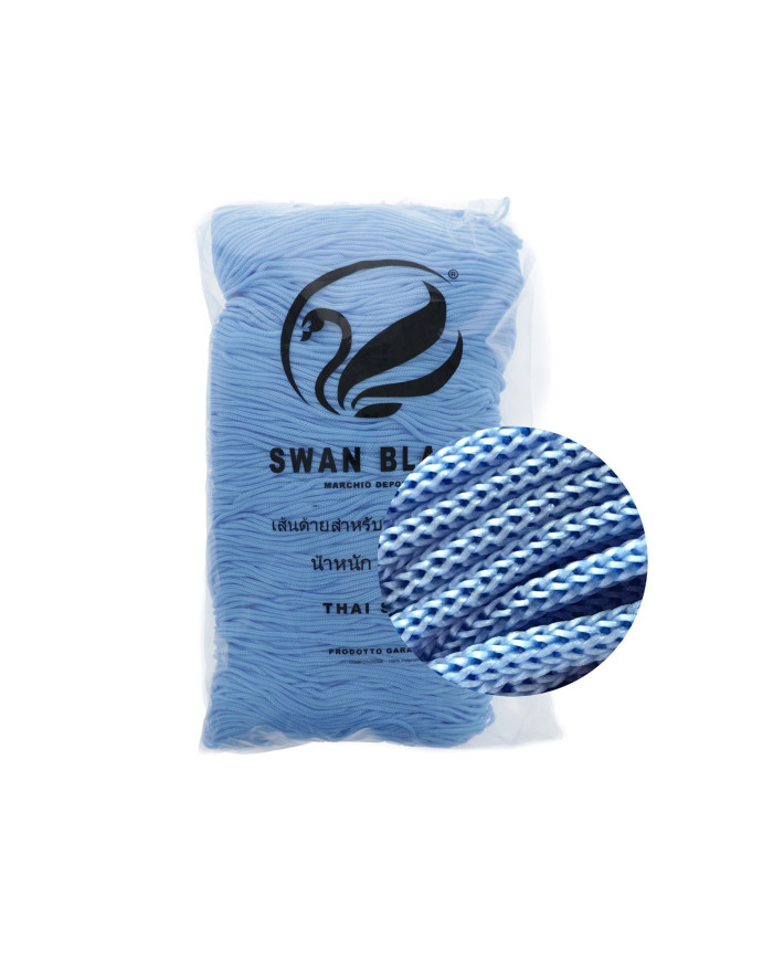 CORDINO SWAN BLACK CF.500 GR.(AZZURRO)