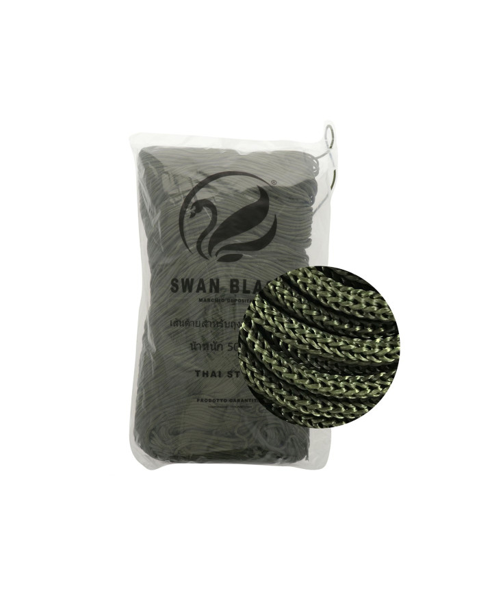 CORDINO SWAN BLACK CF.500 GR.(MILITARE)