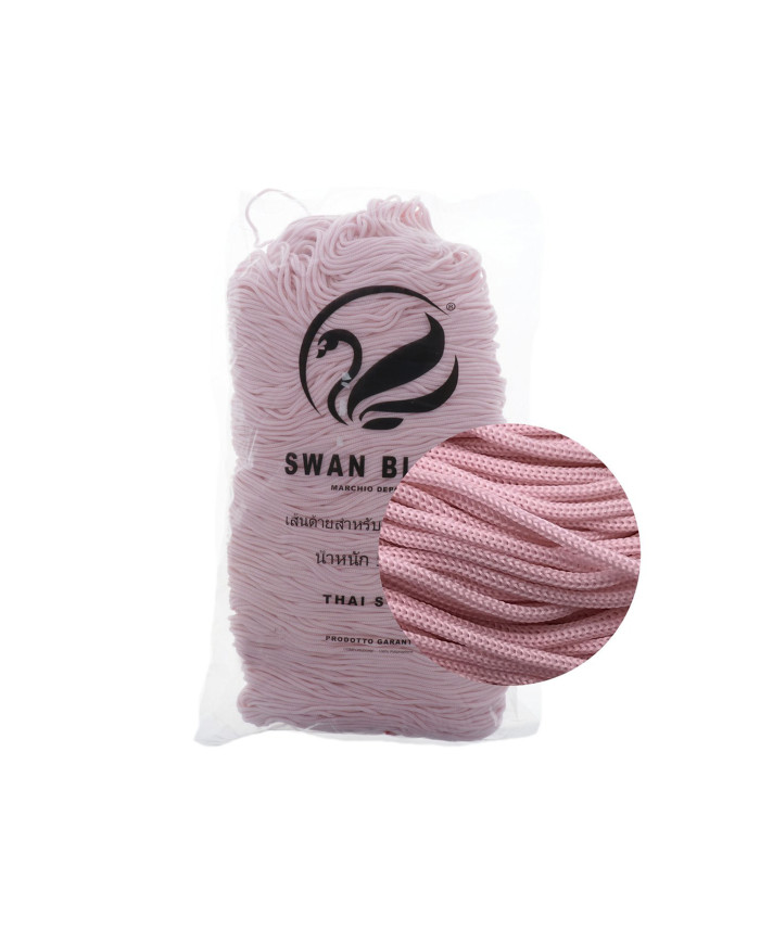 CORDINO SWAN BLACK CF.500 GR.(ROSA CHIARO)