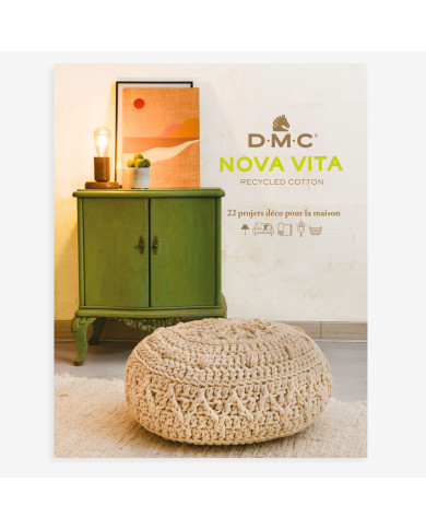 RIVISTA NOVA VITA DMC MM 12, 22 PROGETTI HOME DEC.