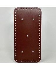 FONDO RETTANGOLARE PER BORSA CM 35X17 MARRONE