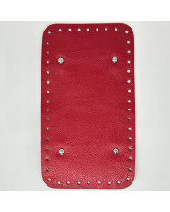 FONDO RETTANGOLARE PER BORSA CM 25X14 ROSSO