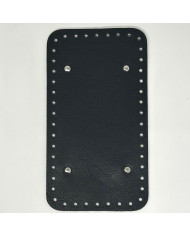 FONDO RETTANGOLARE PER BORSA CM 25X14 NERO