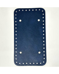 FONDO RETTANGOLARE PER BORSA CM 25X14 BLU 52