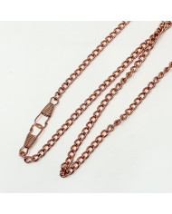 CATENA PER BORSE NICKEL FREE CM 110 RAME
