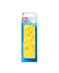 BOTTONI A PRESSIONE MM 12,4 (30 PZ) GIALLO CHIARO