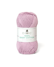 FILATO DMC BABY COTTON (GOM 50 G.) COL 769 ROSA AN