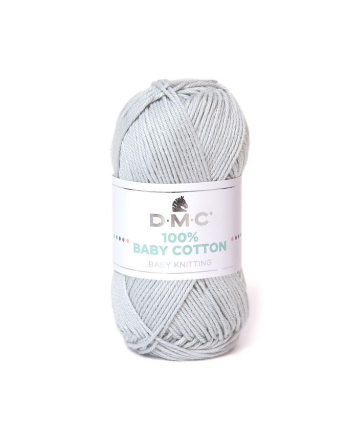 FILATO DMC BABY COTTON (GOM 50 G.) COL 757 GRIGIO