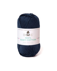 FILATO DMC BABY COTTON (GOM 50 G.) COL 758 BLU