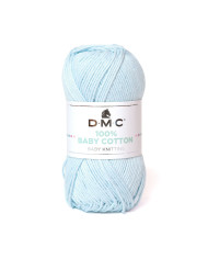 FILATO DMC BABY COTTON (GOM 50 G.) COL 765 CELESTE