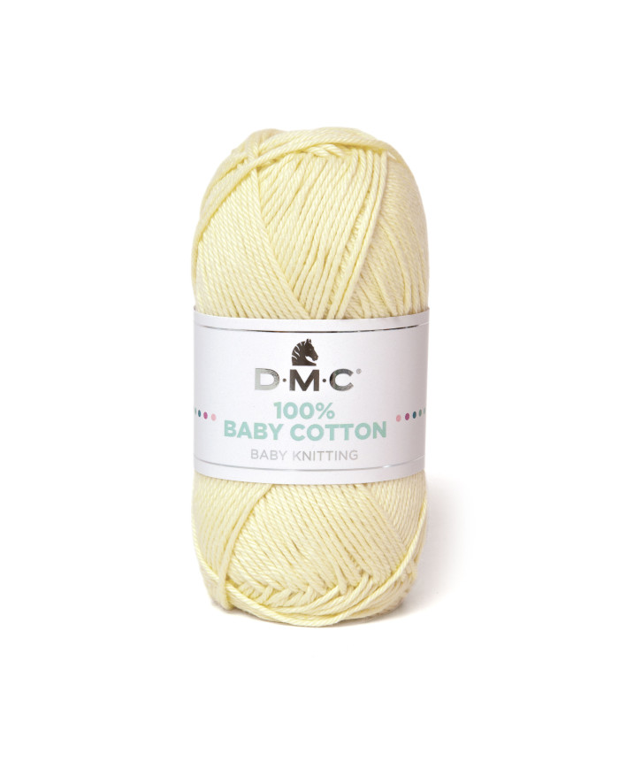 FILATO DMC BABY COTTON (GOM 50 G.) COL 770 GIALLO