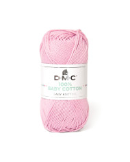 FILATO DMC BABY COTTON (GOM 50 G.) COL 764 ROSA
