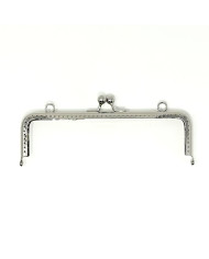 CHIUSURA PER BORSA MA163 CM 20 ARGENTO