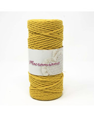 CORDINO MACRAMIAMO (250 G) COL 002 GIALLO