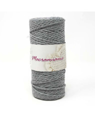 CORDINO MACRAMIAMO (250 G) COL 084 GRIGIO