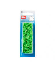 BOTTONI A PRESSIONE MM 12,4 (30 PZ) VERDE CHIARO