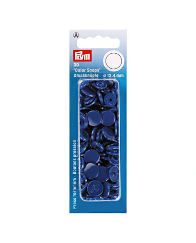 BOTTONI A PRESSIONE MM 12,4 (30 PZ) BLU ROYAL