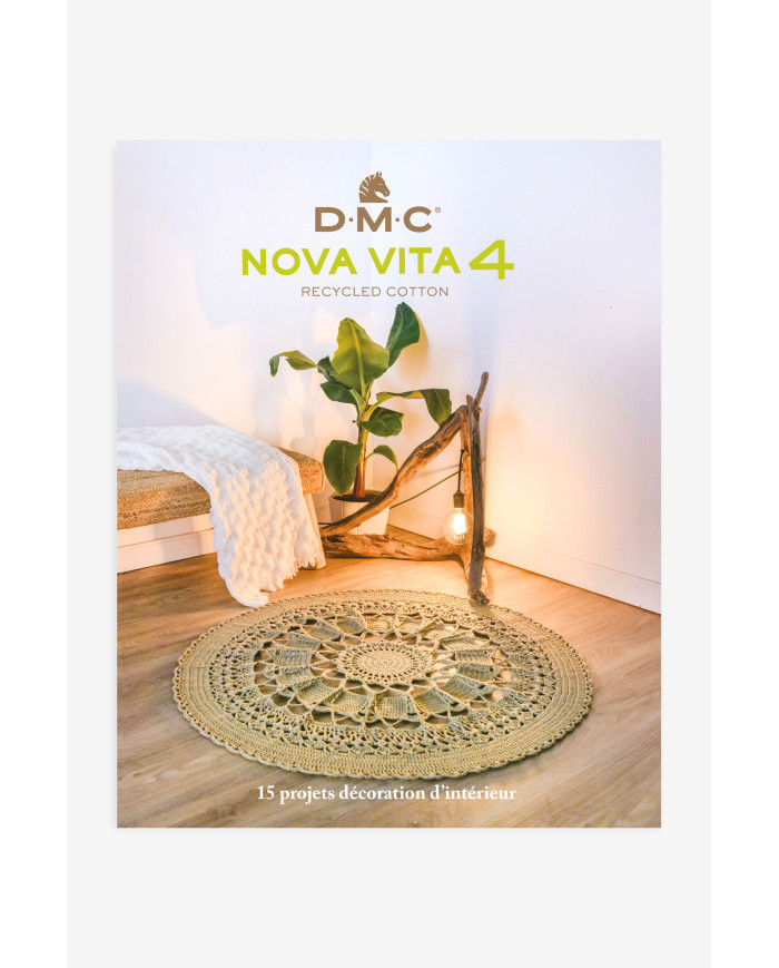 RIVISTA NOVA VITA DMC MM 4, 15 PROGETTI HOME DECOR