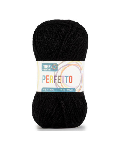 FILATO MEZ ACRILICO (1 GOM X 50 G.) P8226 NERO