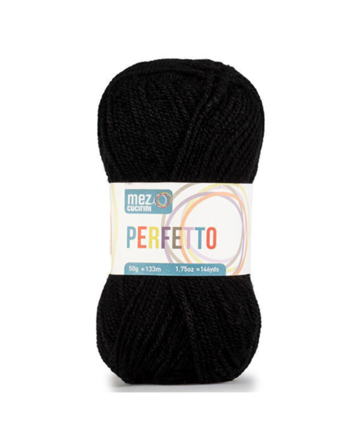 FILATO MEZ ACRILICO (1 GOM X 50 G.) P8226 NERO