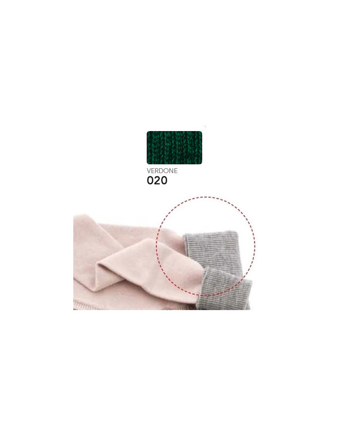 BORDI MAGLIA MARBET ACRILICO COL 020 VERDONE