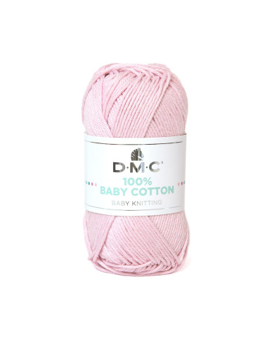 FILATO DMC BABY COTTON (GOM 50 G.) COL 760 ROSA