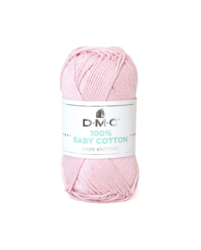 FILATO DMC BABY COTTON (GOM 50 G.) COL 760 ROSA