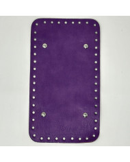 FONDO RETTANGOLARE PER BORSA CM 25X14 CICLAMINO