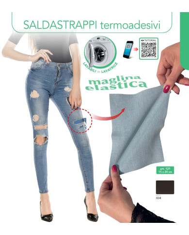 SALDASTRAPPI TERMOADESIVO ELAST. CM 15X20 COL 004