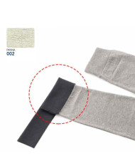 BORDI PER POLSI E GAMBALI MARBET CM 40 X 6 PANNA