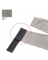 BORDI PER POLSI E GAMBALI MARBET CM 40 X 6 GRIGIO