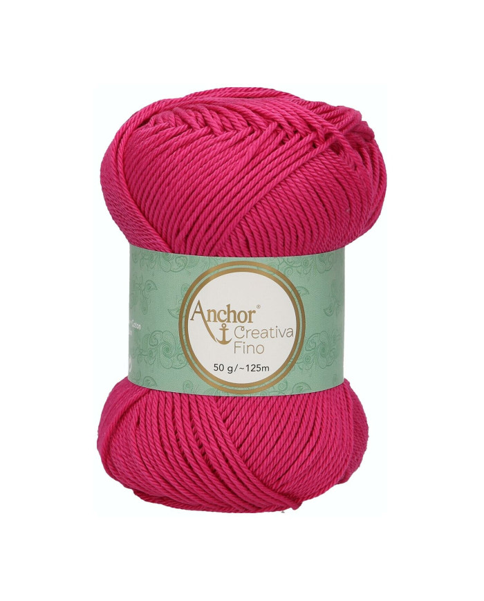 FILATO ANCHOR CREATIVA FINO 50G. 114 ROSA SCURO
