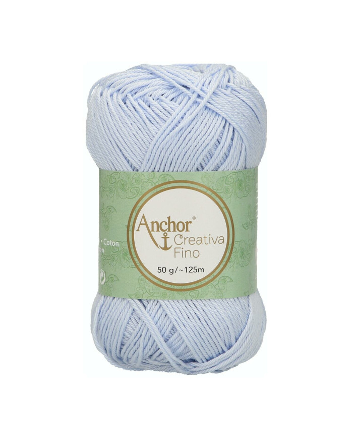 FILATO ANCHOR CREATIVA FINO 50G. 157 CELESTE