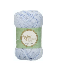 FILATO ANCHOR CREATIVA FINO 50G. 157 CELESTE