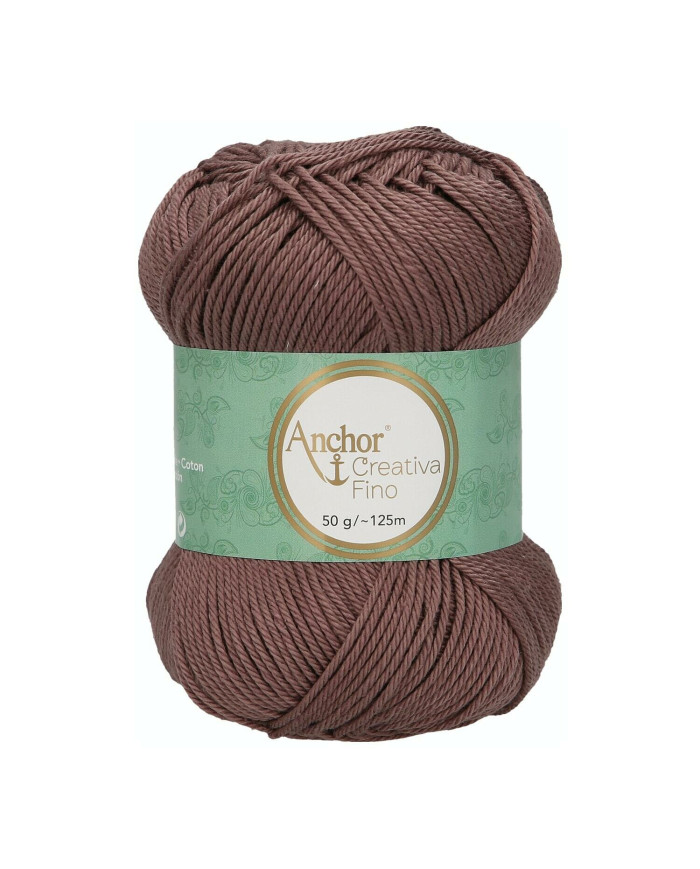 FILATO ANCHOR CREATIVA FINO 50G. 161 MARRONE CHIAR