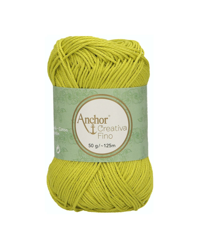 FILATO ANCHOR CREATIVA FINO 50G. 245 GIALLO CHIARO