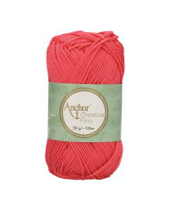FILATO ANCHOR CREATIVA FINO 50G. 256 FRAGOLA