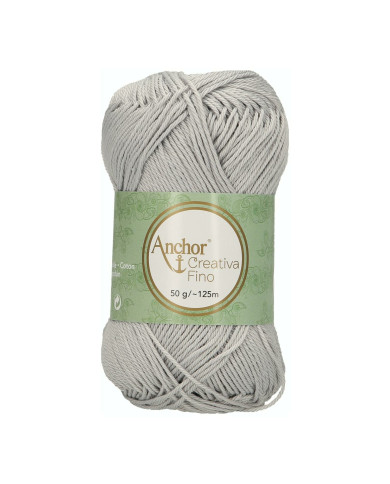 FILATO ANCHOR CREATIVA FINO 50G. 434 GRIGIO CHIARO